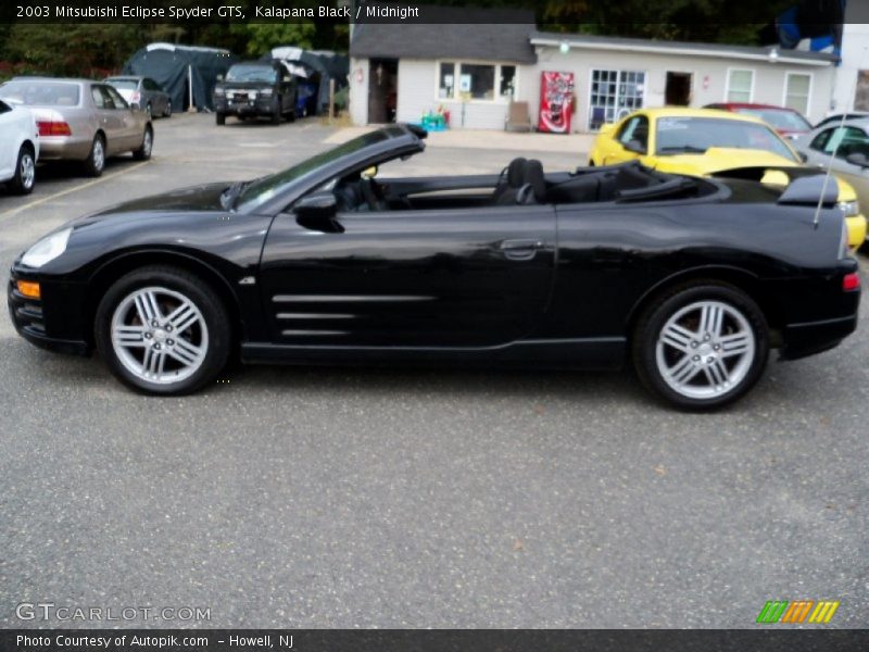 Kalapana Black / Midnight 2003 Mitsubishi Eclipse Spyder GTS