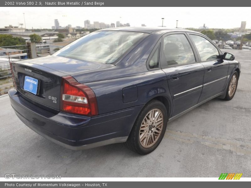 Nautic Blue Metallic / Sand Beige 2002 Volvo S80 2.9