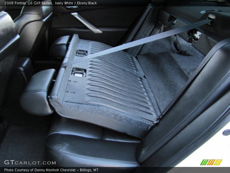 Ivory White / Ebony Black 2008 Pontiac G6 GXP Sedan