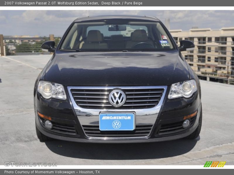 Deep Black / Pure Beige 2007 Volkswagen Passat 2.0T Wolfsburg Edition Sedan