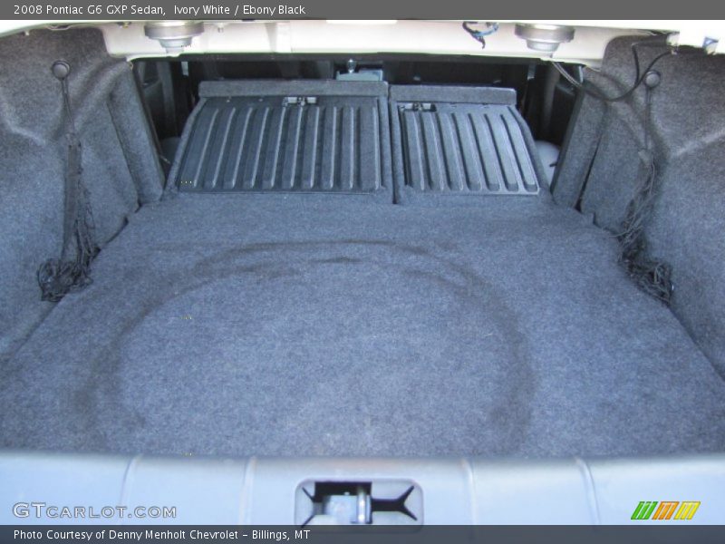 Ivory White / Ebony Black 2008 Pontiac G6 GXP Sedan