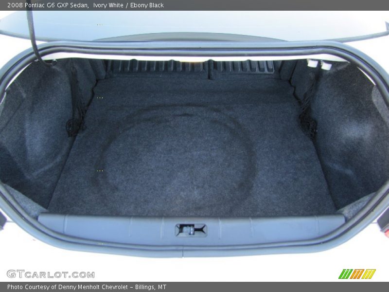Ivory White / Ebony Black 2008 Pontiac G6 GXP Sedan