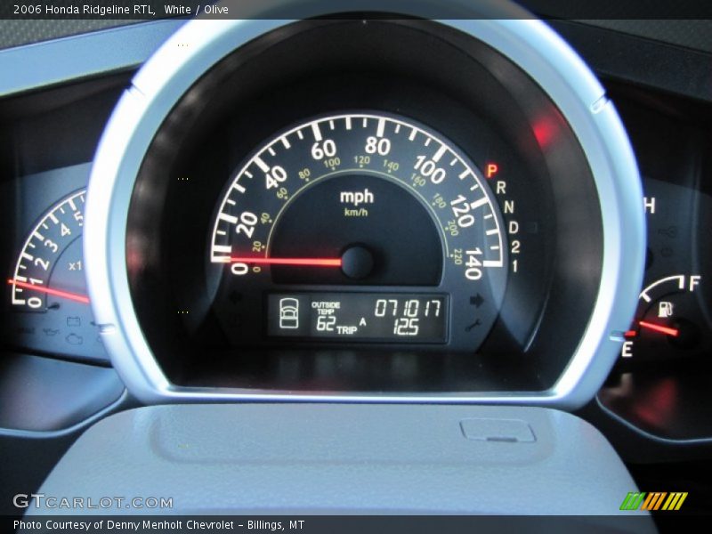 White / Olive 2006 Honda Ridgeline RTL