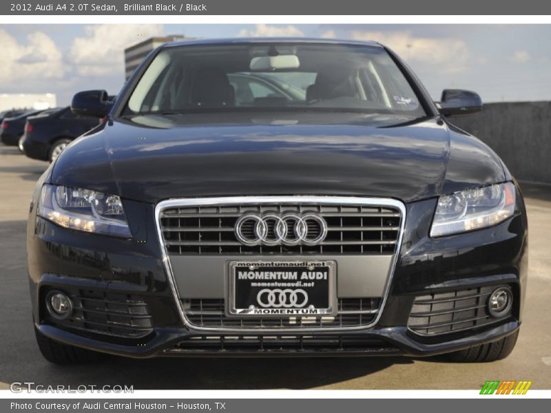 Brilliant Black / Black 2012 Audi A4 2.0T Sedan