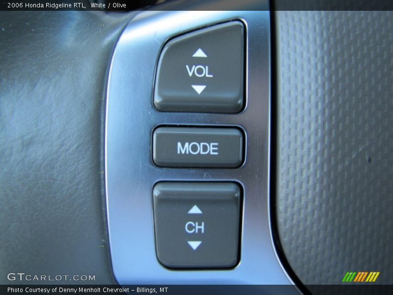 White / Olive 2006 Honda Ridgeline RTL