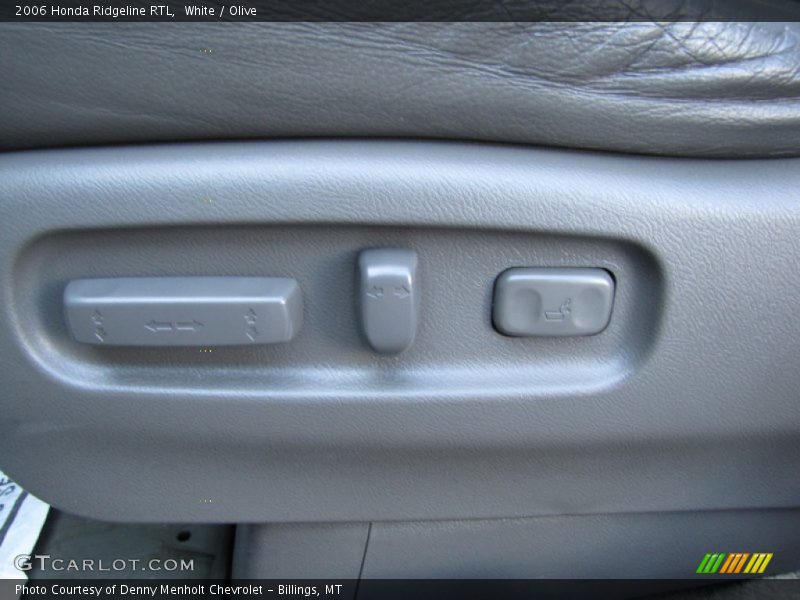 White / Olive 2006 Honda Ridgeline RTL