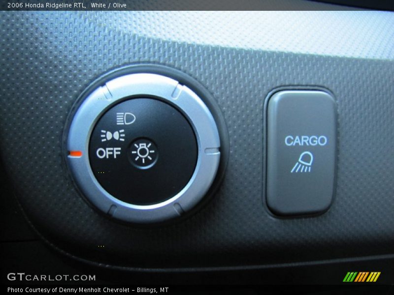 White / Olive 2006 Honda Ridgeline RTL