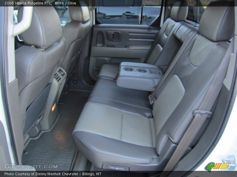 White / Olive 2006 Honda Ridgeline RTL