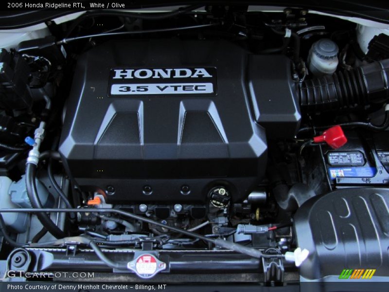 White / Olive 2006 Honda Ridgeline RTL