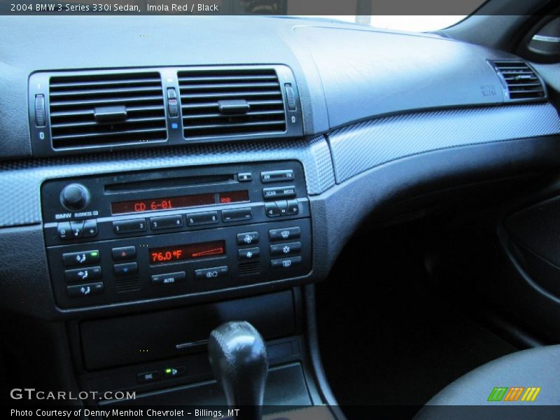 Imola Red / Black 2004 BMW 3 Series 330i Sedan