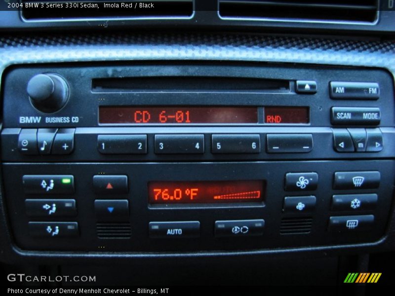 Imola Red / Black 2004 BMW 3 Series 330i Sedan