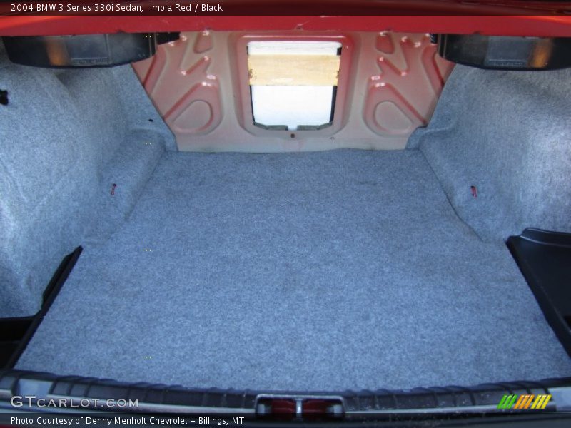 Imola Red / Black 2004 BMW 3 Series 330i Sedan