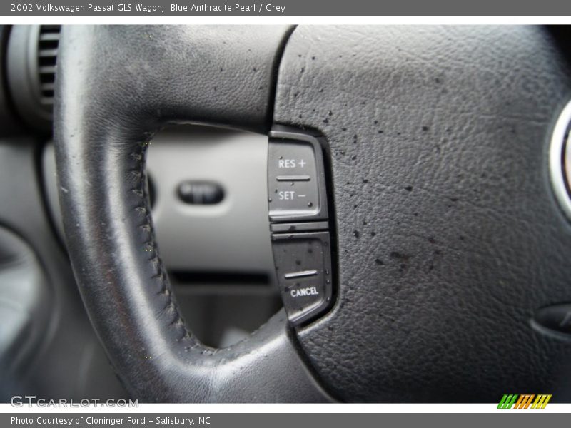 Blue Anthracite Pearl / Grey 2002 Volkswagen Passat GLS Wagon