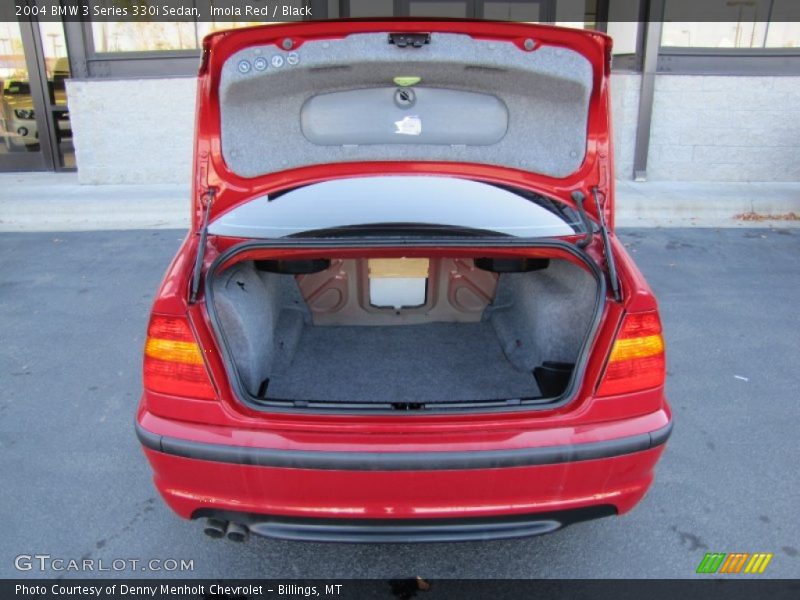 Imola Red / Black 2004 BMW 3 Series 330i Sedan