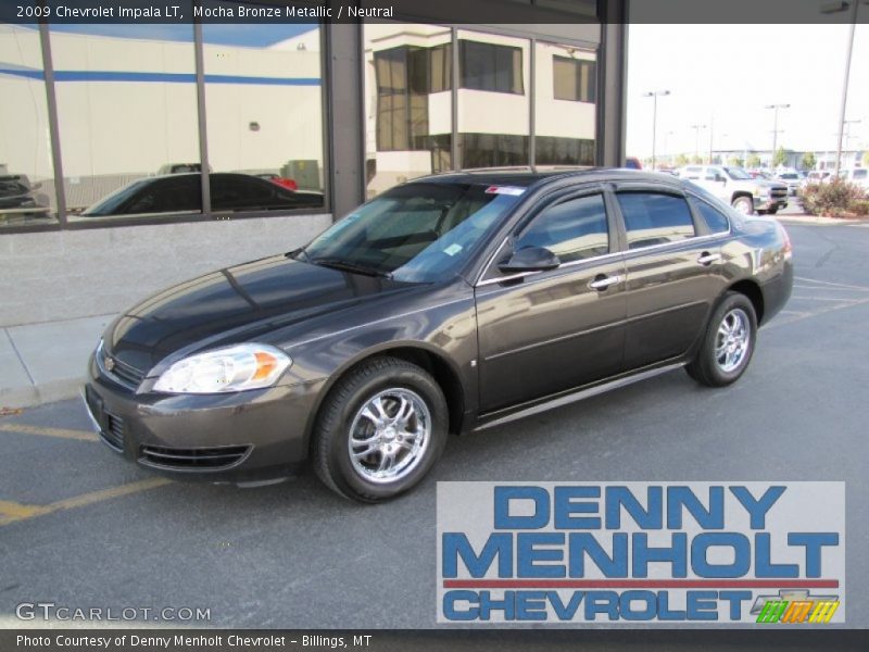 Mocha Bronze Metallic / Neutral 2009 Chevrolet Impala LT