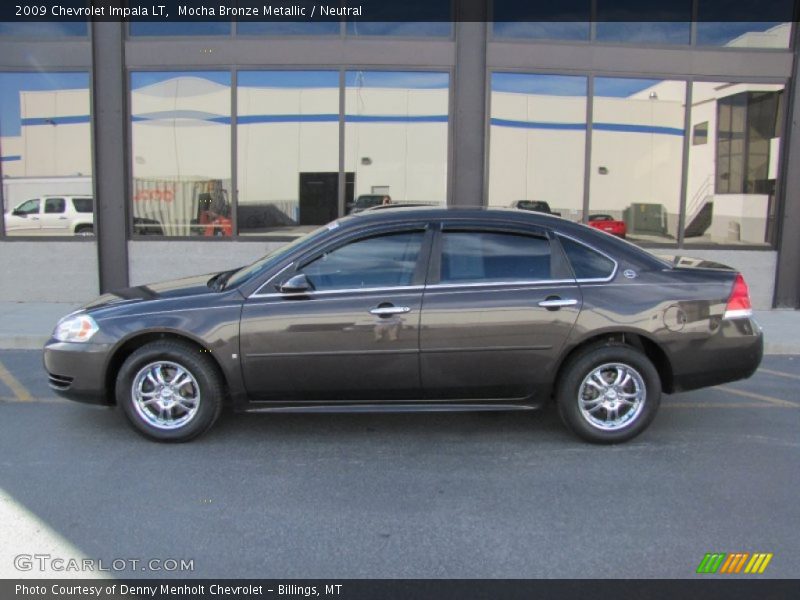 Mocha Bronze Metallic / Neutral 2009 Chevrolet Impala LT