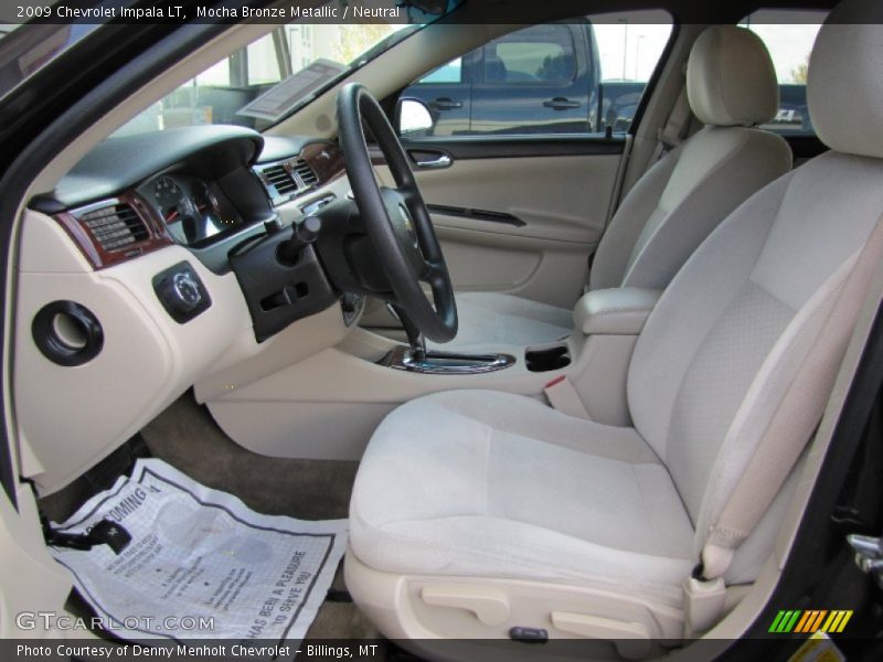 Mocha Bronze Metallic / Neutral 2009 Chevrolet Impala LT