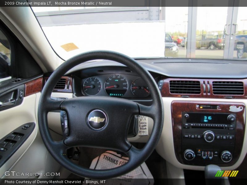 Mocha Bronze Metallic / Neutral 2009 Chevrolet Impala LT