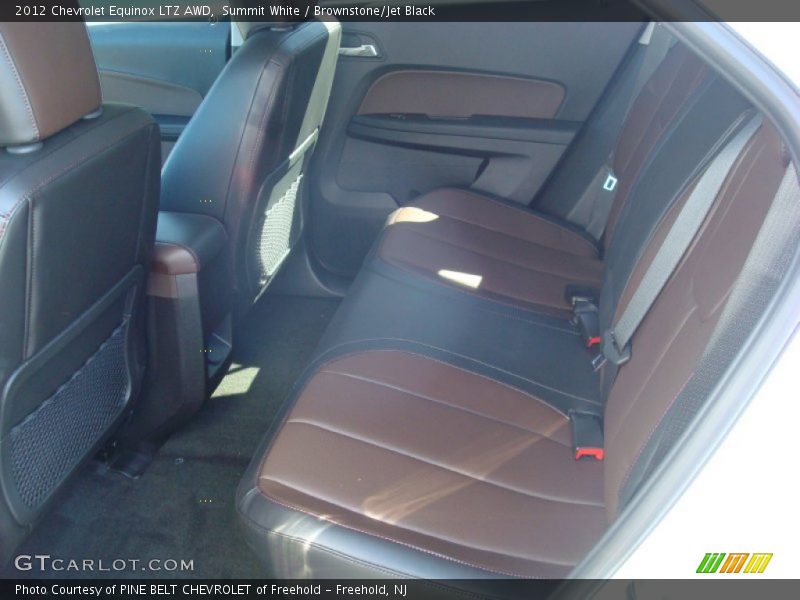 Summit White / Brownstone/Jet Black 2012 Chevrolet Equinox LTZ AWD