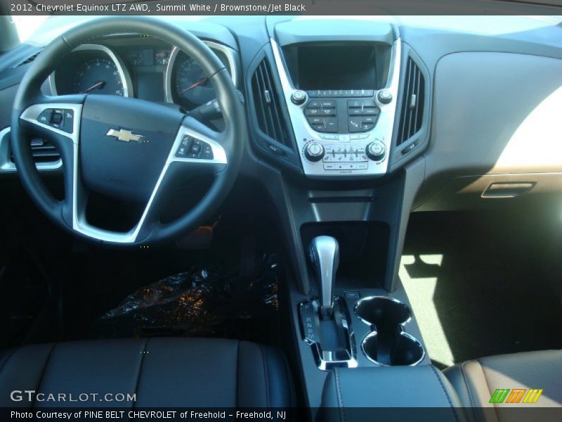 Summit White / Brownstone/Jet Black 2012 Chevrolet Equinox LTZ AWD