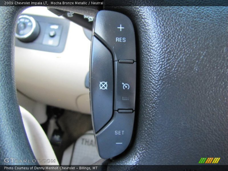 Mocha Bronze Metallic / Neutral 2009 Chevrolet Impala LT