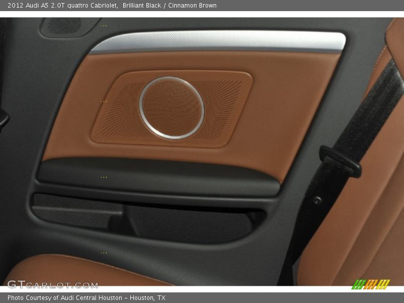 Brilliant Black / Cinnamon Brown 2012 Audi A5 2.0T quattro Cabriolet