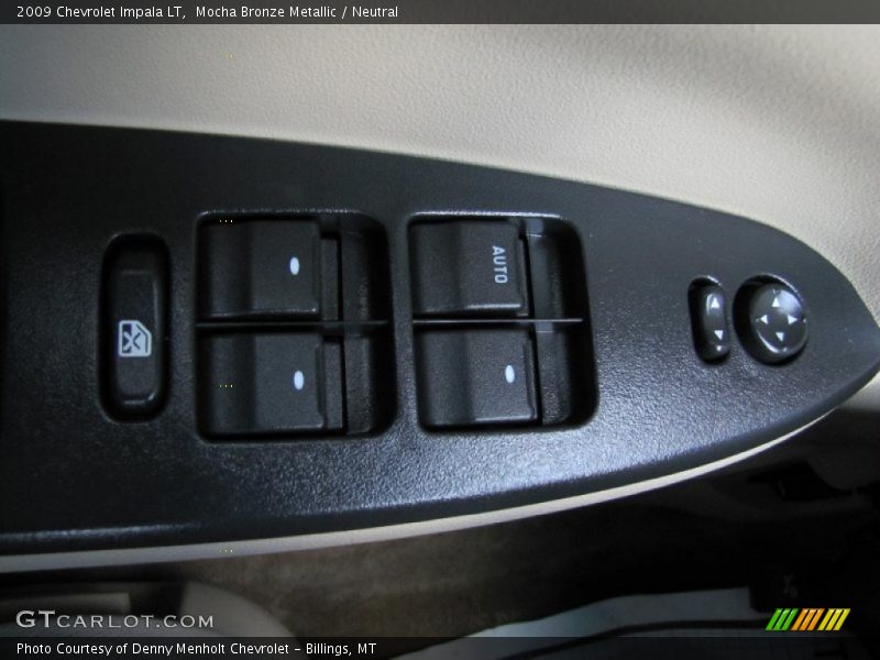 Mocha Bronze Metallic / Neutral 2009 Chevrolet Impala LT