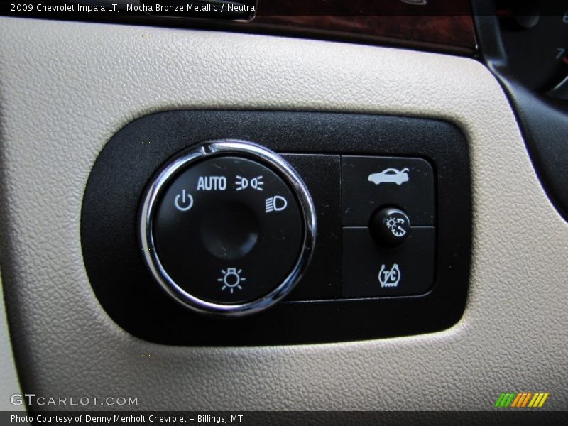 Mocha Bronze Metallic / Neutral 2009 Chevrolet Impala LT