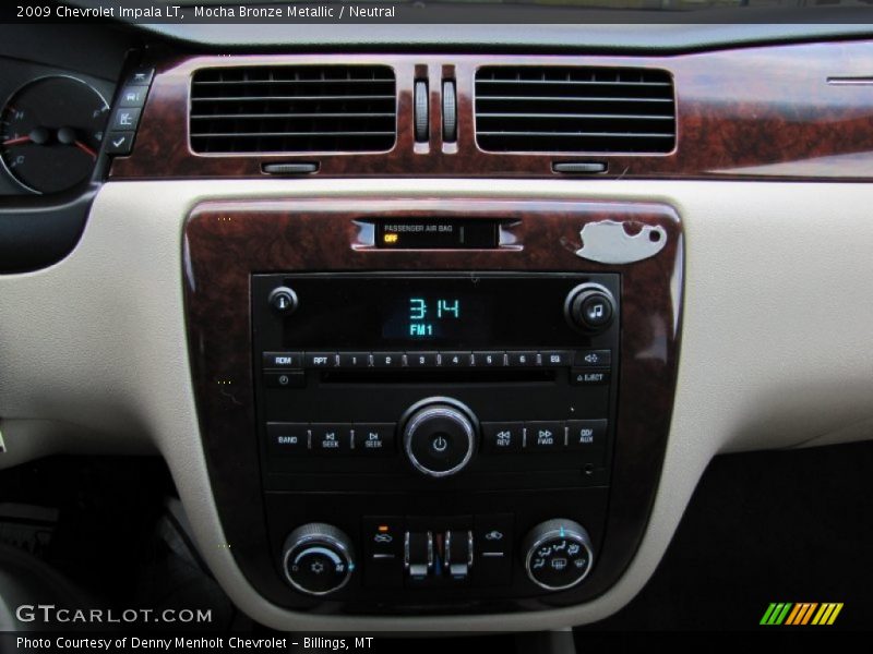 Mocha Bronze Metallic / Neutral 2009 Chevrolet Impala LT