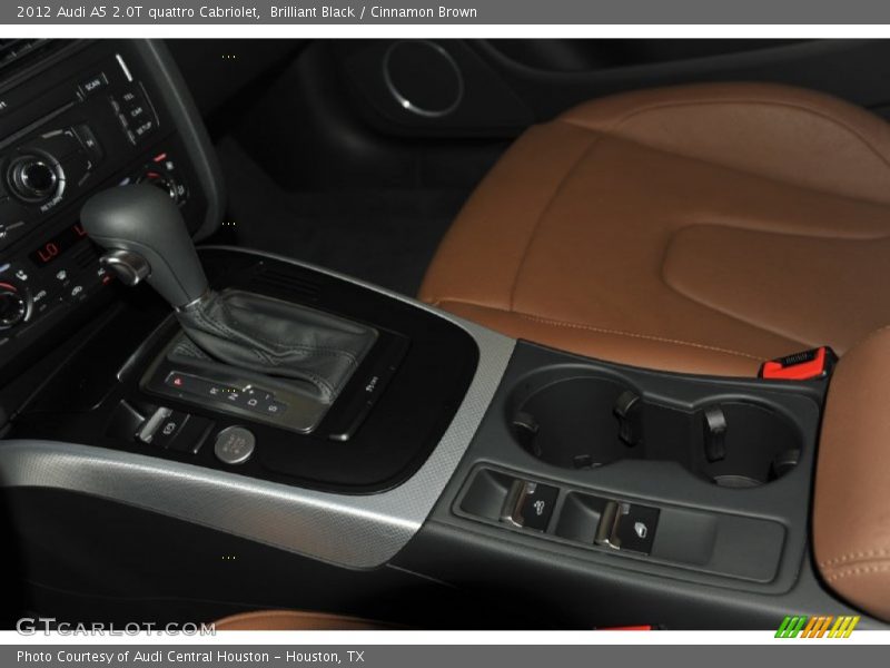 Brilliant Black / Cinnamon Brown 2012 Audi A5 2.0T quattro Cabriolet