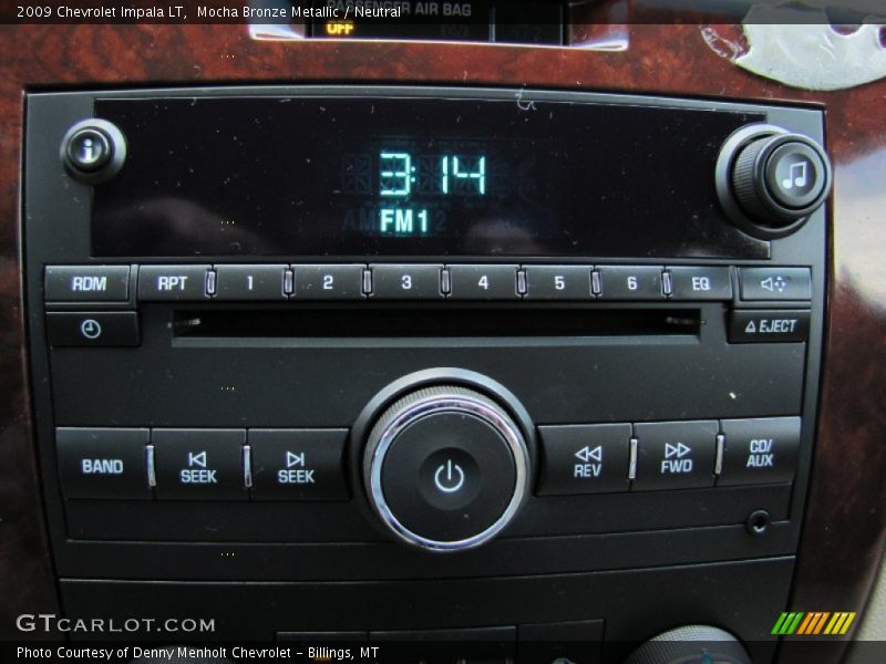 Mocha Bronze Metallic / Neutral 2009 Chevrolet Impala LT