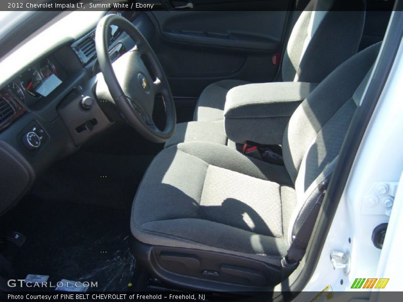 Summit White / Ebony 2012 Chevrolet Impala LT