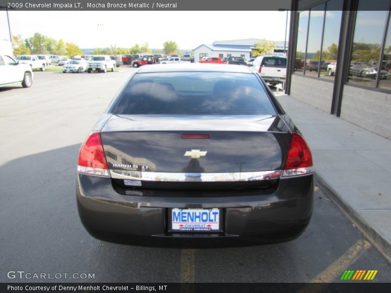Mocha Bronze Metallic / Neutral 2009 Chevrolet Impala LT