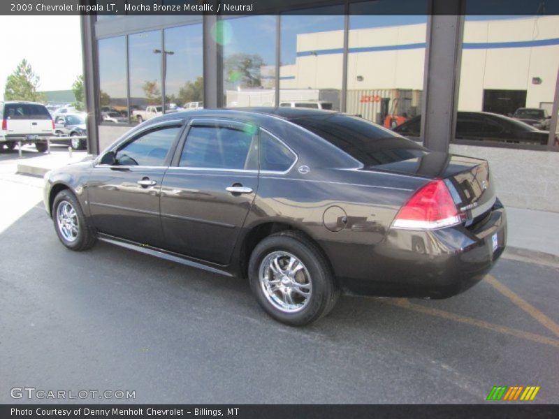 Mocha Bronze Metallic / Neutral 2009 Chevrolet Impala LT