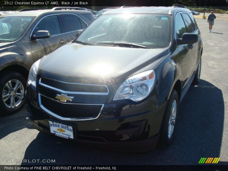Black / Jet Black 2012 Chevrolet Equinox LT AWD