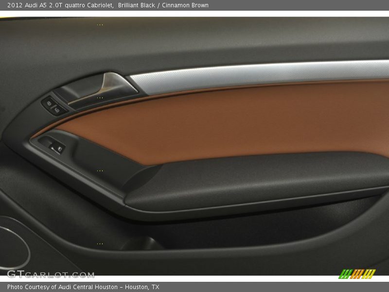 Brilliant Black / Cinnamon Brown 2012 Audi A5 2.0T quattro Cabriolet