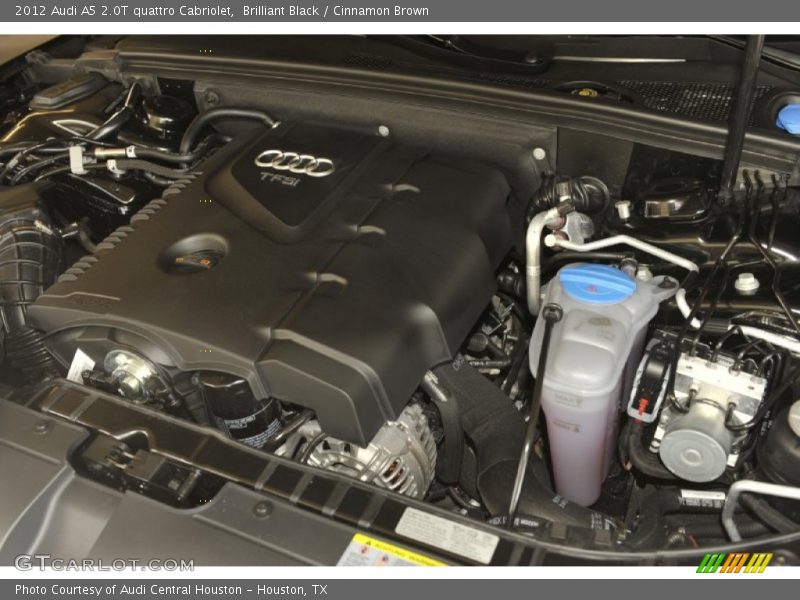  2012 A5 2.0T quattro Cabriolet Engine - 2.0 Liter FSI Turbocharged DOHC 16-Valve VVT 4 Cylinder