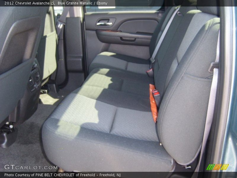 Blue Granite Metallic / Ebony 2012 Chevrolet Avalanche LS