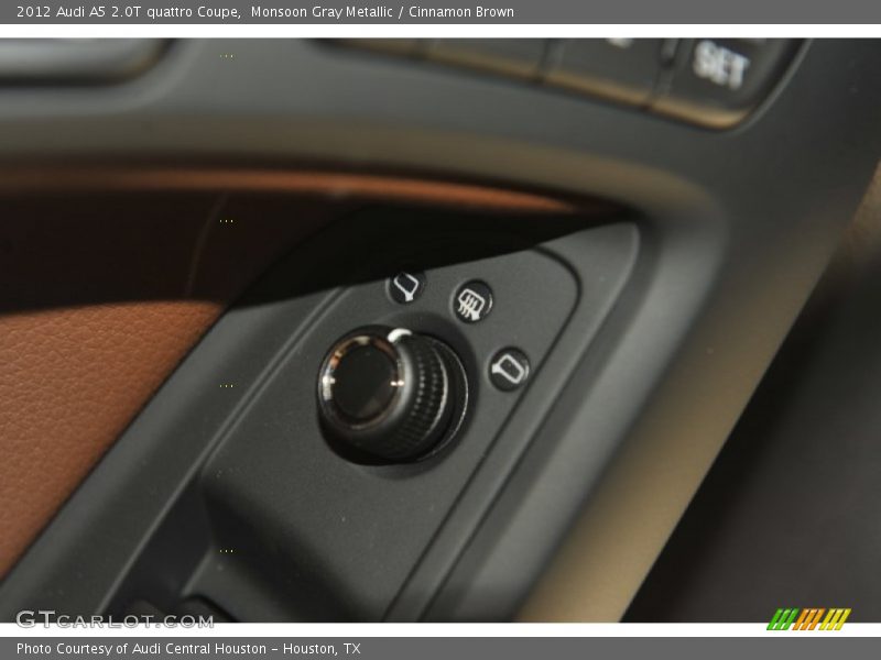 Monsoon Gray Metallic / Cinnamon Brown 2012 Audi A5 2.0T quattro Coupe