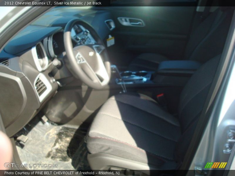 Silver Ice Metallic / Jet Black 2012 Chevrolet Equinox LT