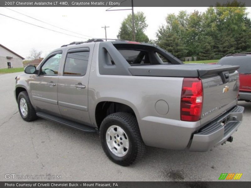 Graystone Metallic / Ebony 2007 Chevrolet Avalanche LT 4WD