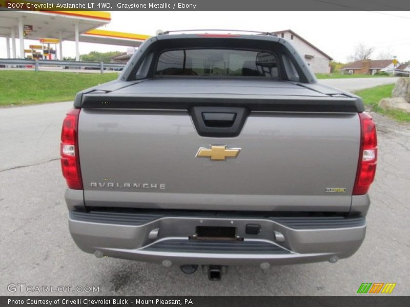 Graystone Metallic / Ebony 2007 Chevrolet Avalanche LT 4WD