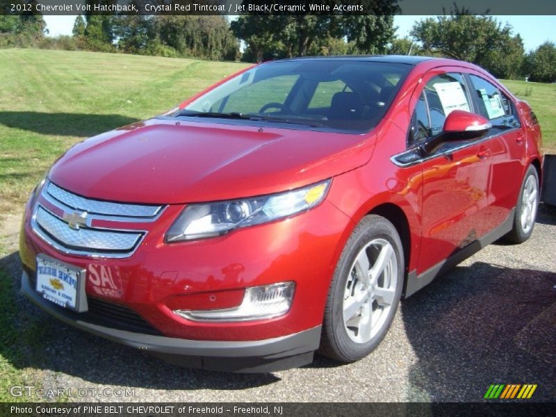 Crystal Red Tintcoat / Jet Black/Ceramic White Accents 2012 Chevrolet Volt Hatchback