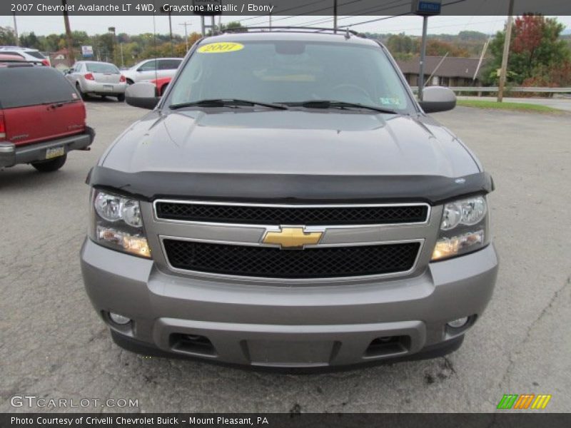 Graystone Metallic / Ebony 2007 Chevrolet Avalanche LT 4WD