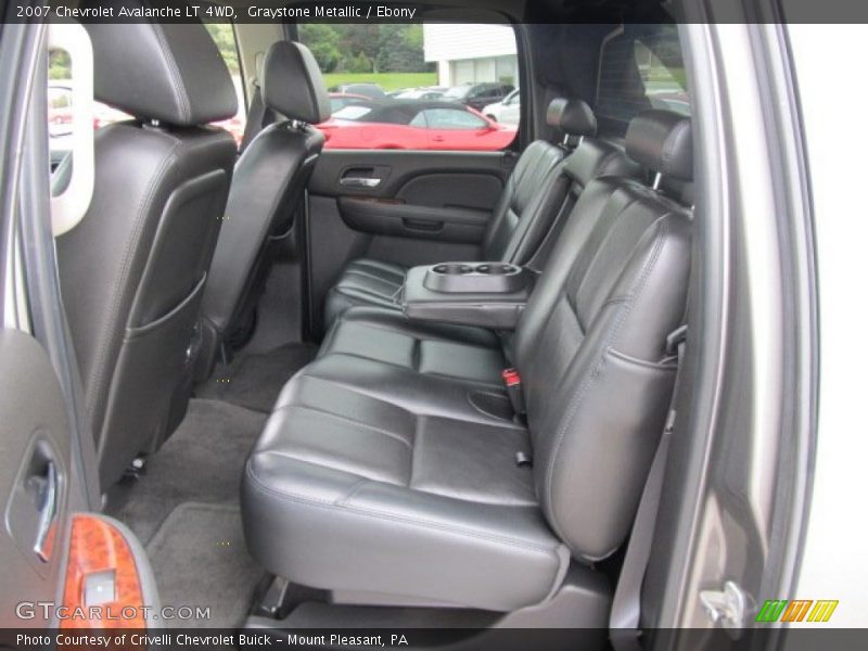  2007 Avalanche LT 4WD Ebony Interior