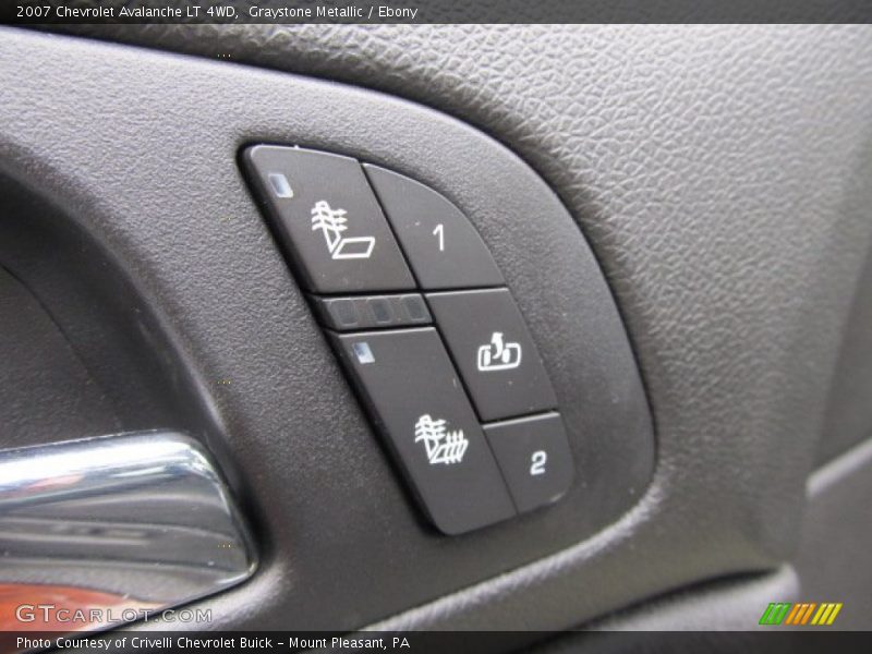 Graystone Metallic / Ebony 2007 Chevrolet Avalanche LT 4WD