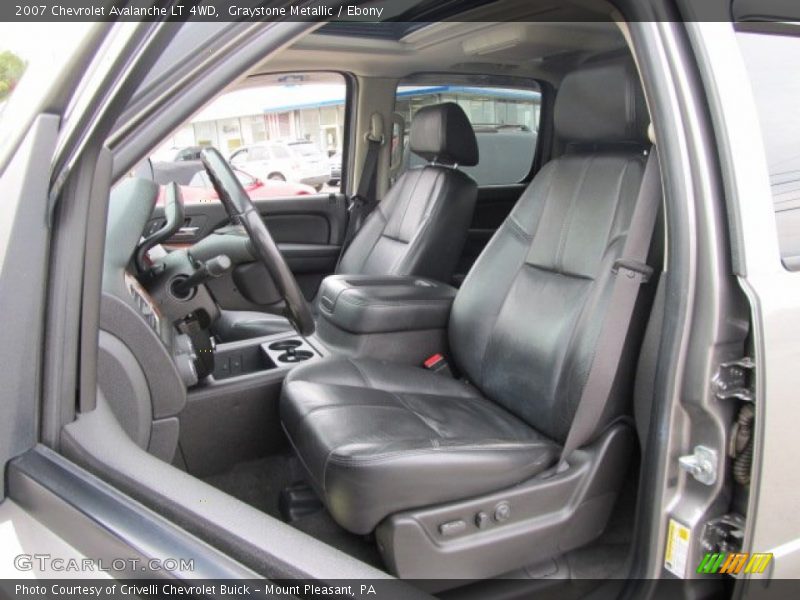  2007 Avalanche LT 4WD Ebony Interior