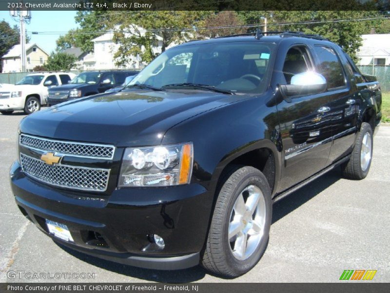 Black / Ebony 2012 Chevrolet Avalanche LTZ 4x4