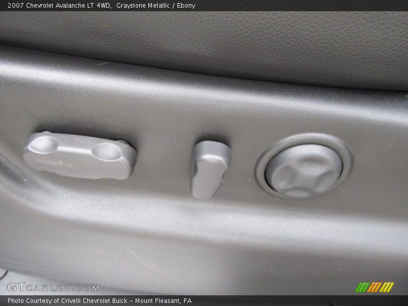 Graystone Metallic / Ebony 2007 Chevrolet Avalanche LT 4WD