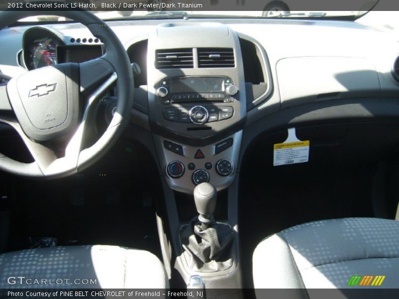 Black / Dark Pewter/Dark Titanium 2012 Chevrolet Sonic LS Hatch
